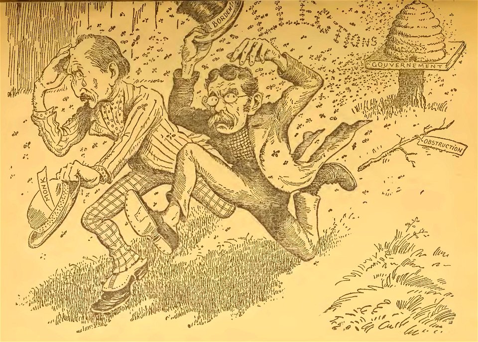 L'œil ouvert ! - Bourassa et l'Anti-Laurierisme, 1911, illust 21