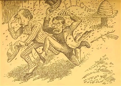 L'œil ouvert ! - Bourassa et l'Anti-Laurierisme, 1911, illust 21