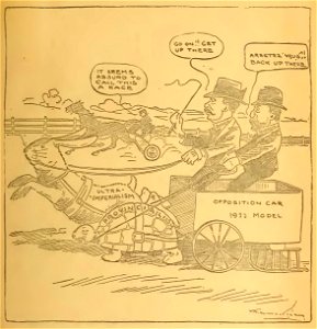 L'œil ouvert ! - Bourassa et l'Anti-Laurierisme, 1911, illust 05
