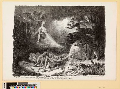L'ombre de Marguerite apparaissant à Faust (Marguerite's ghost appearing to Faust) (BM 1924,1014.7.16)