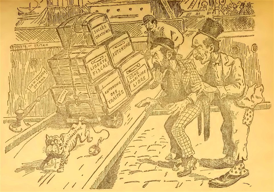 L'œil ouvert ! - Bourassa et l'Anti-Laurierisme, 1911, illust 17