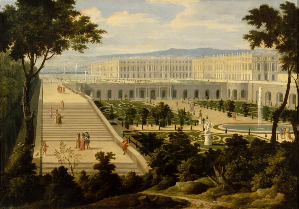 L'Orangerie du château de Versailles par Étienne Allegrain - Collections du château du Versailles