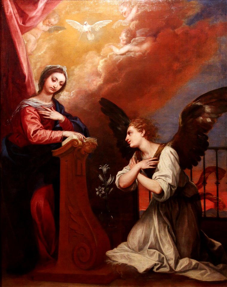 L'Annonciation, Alonso Cano, Musée Goya