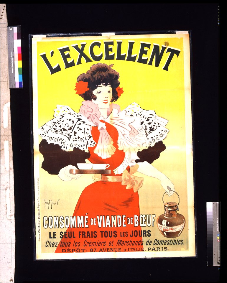 L'excellent, consommé de viande de bœuf - Georges Meunier. LCCN2004665789