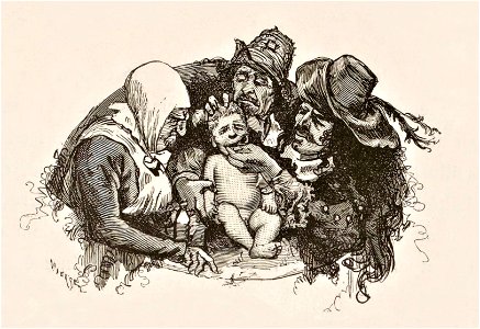 L'Homme qui rit - Les comprachicos, par Daniel Vierge