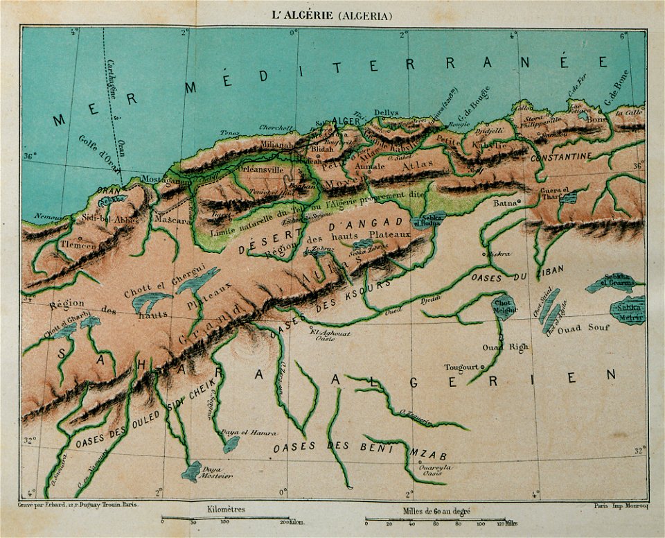 L'Algérie (Algeria) - Bennet James Henry M - 1875