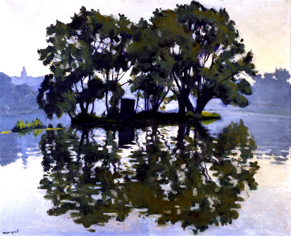 L'Ile aux cygnes Albert Marquet (1919)