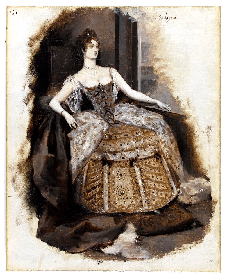 L'Homme qui rit - La duchesse Josiane, par Rochegrosse