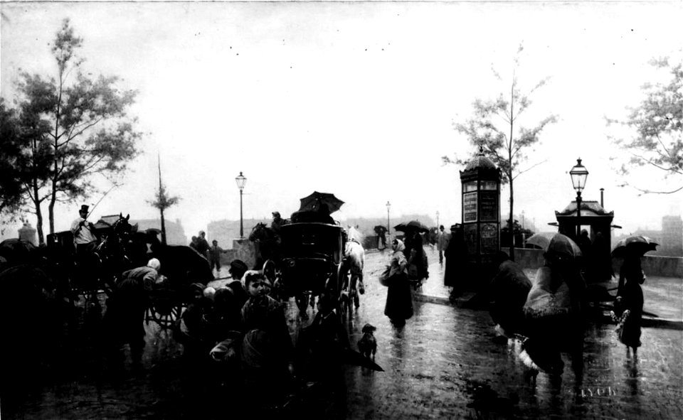 L'Entrée du Pont de la Guillotière à Lyon - SICARD Nicolas (B 324)