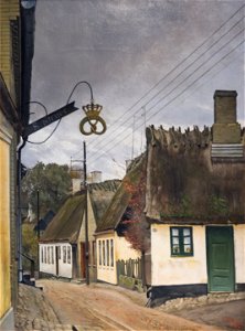 L.A. Ring, Asylgade, Sankt Jørgensbjerg, 1927