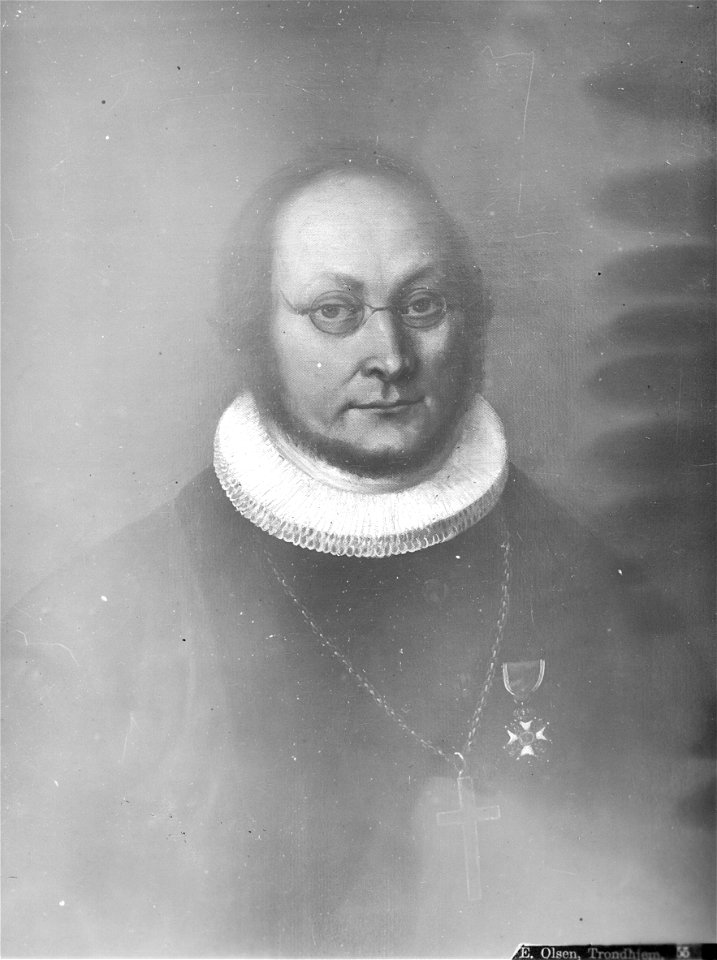 L. Hansen - Hans Jørgen Darre - Norsk portrettarkiv - Riksantikvaren - D000060