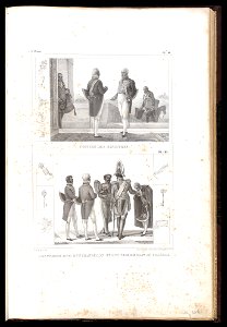 L'Empereur suivi d'um chambellan et d'un premier valet de chambre (2), da Coleção Brasiliana Iconográfica