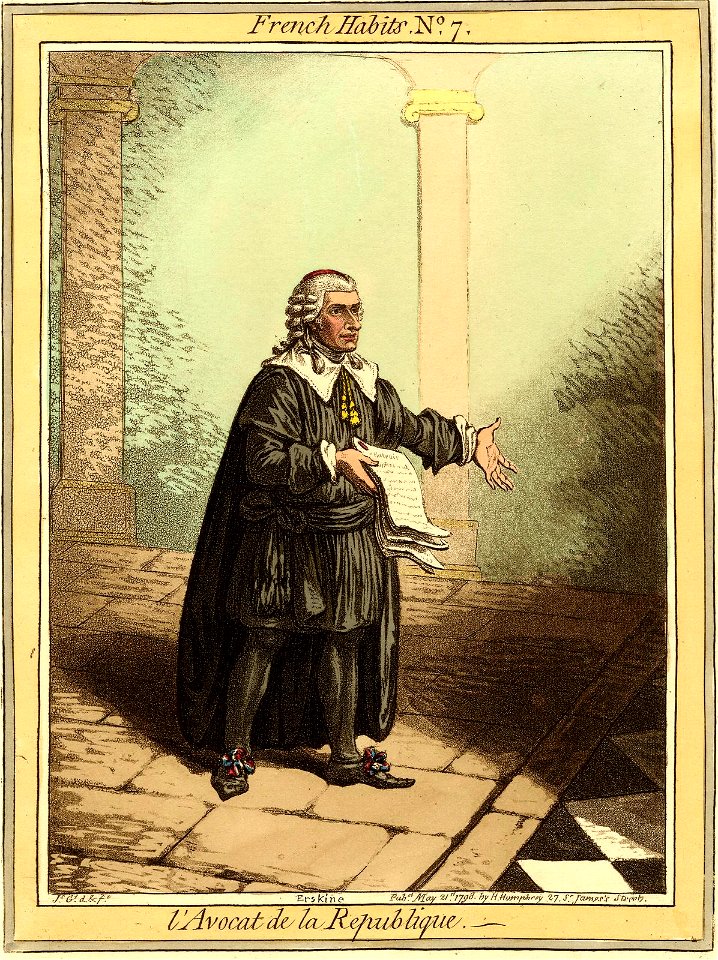L'Avocat de la Republique. (BM 1868,0808.6735)