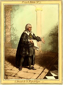 L'Avocat de la Republique. (BM 1868,0808.6735)