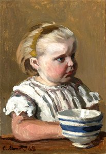 L'Enfant a la tasse, portrait de Jean Monet