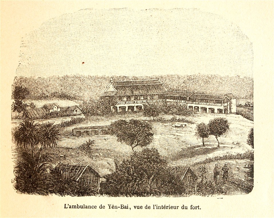 L.Girod-Dix Ans de Haut-Tonkin-1899-ambulance de Yen Bay-1