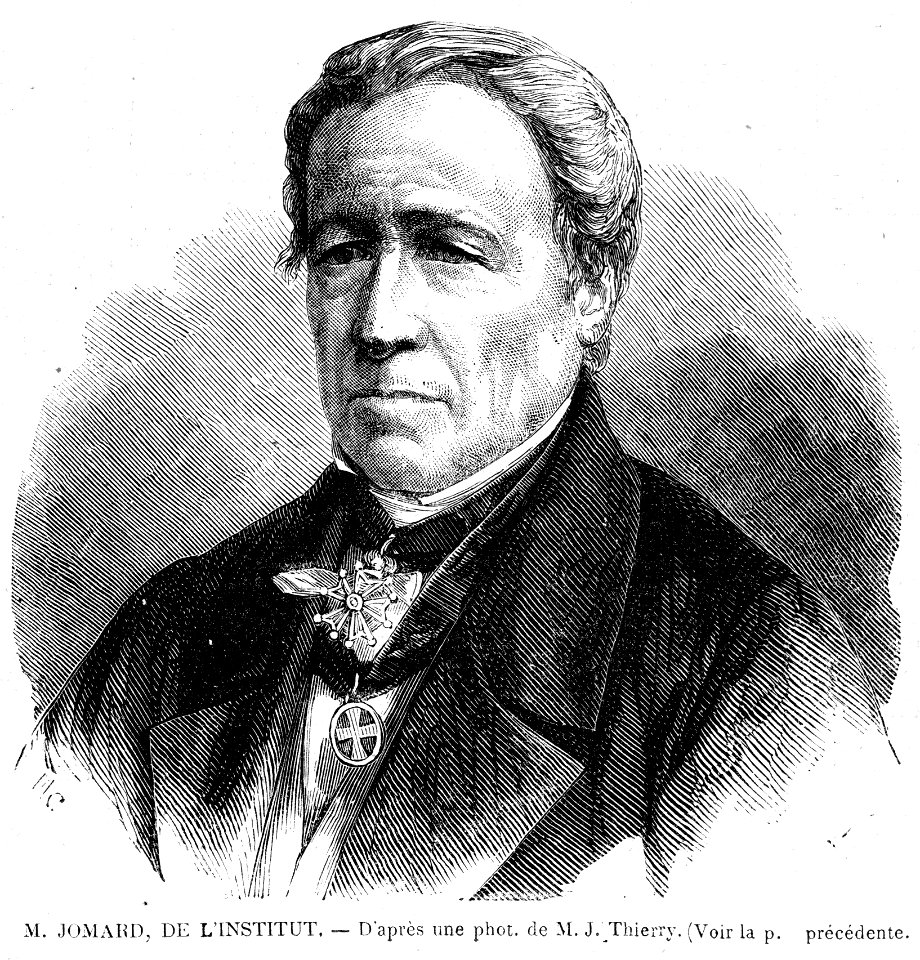 L'Illustration 1862 gravure M. Jomard, de l'Institut