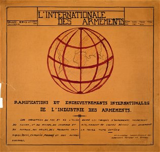L'internationale des armements. Free illustration for personal and commercial use.