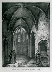 L'Intérieur de Sainte Catherine - Rottiers Bernard Eugène Antoine - 1828