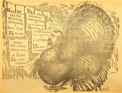 L'œil ouvert ! - Bourassa et l'Anti-Laurierisme, 1911, illust 25