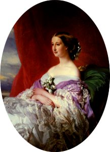 L'impératrice Eugénie, 1854, Franz Xaver Winterhalter