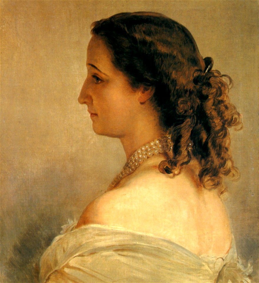 L'impératrice Eugénie, 1861, Franz Xaver Winterhalter