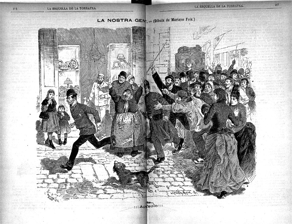 L'Esquella de la torratxa, Núm 0482 7 abril 1888, p.216-217