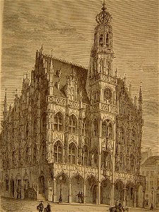 L'hôtel de ville d'oudenaarde