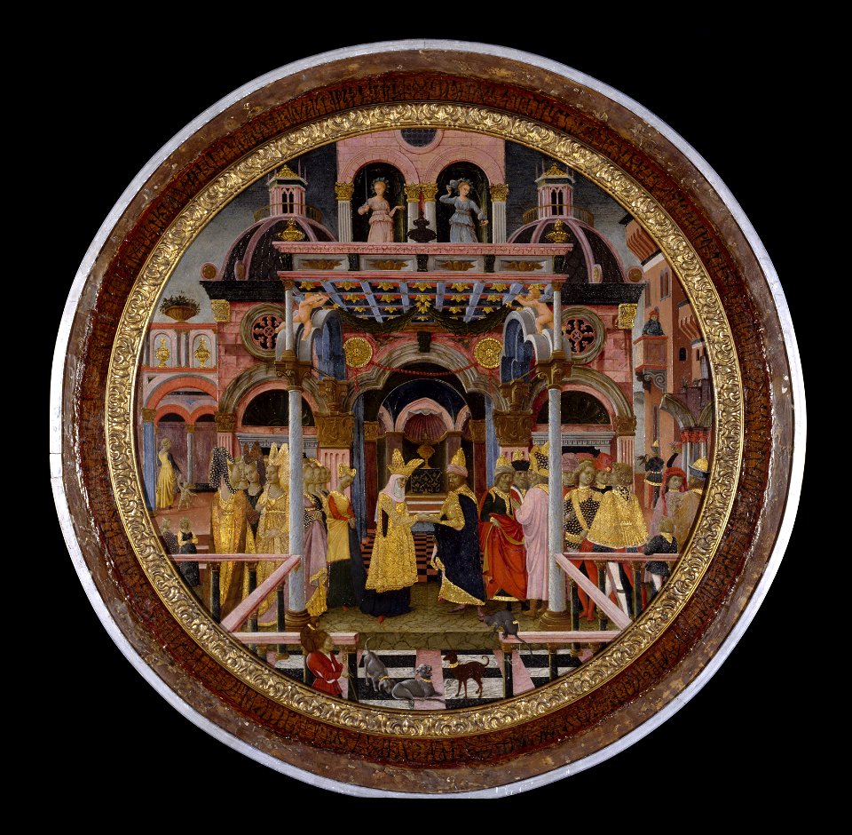 Unknown Italian - The Meeting of Solomon and the Queen of Sheba - Google Art Project