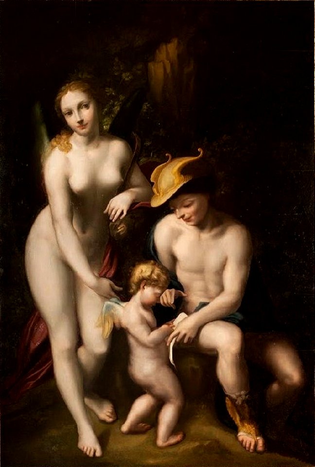 L'Éducation de l'Amour par Le Corrège (A)