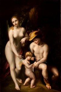 L'Éducation de l'Amour par Le Corrège (A)