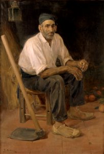 L'oncle Andreu de Rocafort, Josep Benlliure Gil, Museu de Belles Arts de València