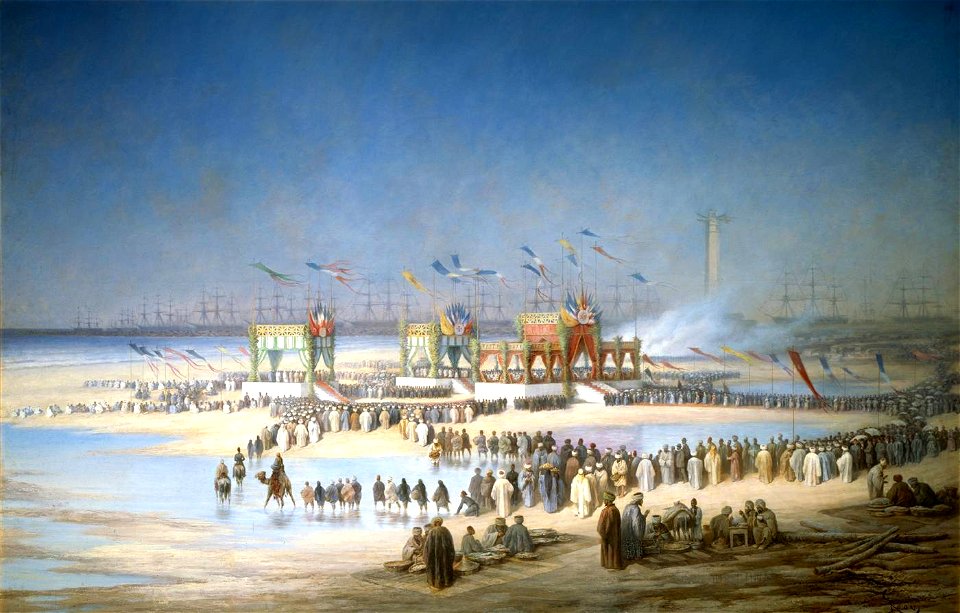 L'inauguration du canal de Suez, 17 November 1869 Gal18 riou 001f