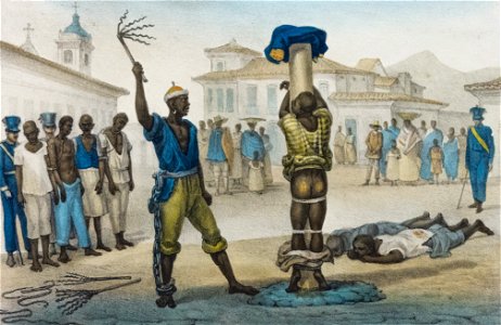 L'Exécution de la Punition de Fouet by Jean-Baptiste Debret 2