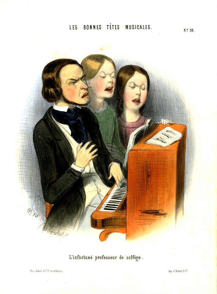 L'infortuné professeur de solfège (BM 1989,0128.68)