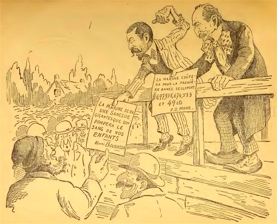 L'œil ouvert ! - Bourassa et l'Anti-Laurierisme, 1911, illust 13