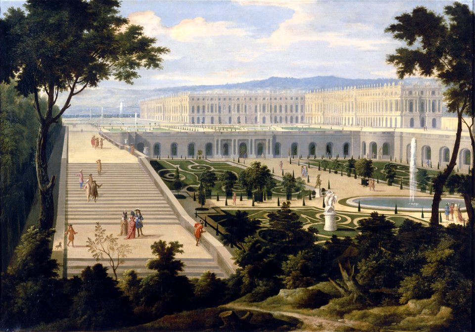 L'Orangerie du château de Versailles par Étienne Allegrain - Collections du château du Versailles (adjusted)