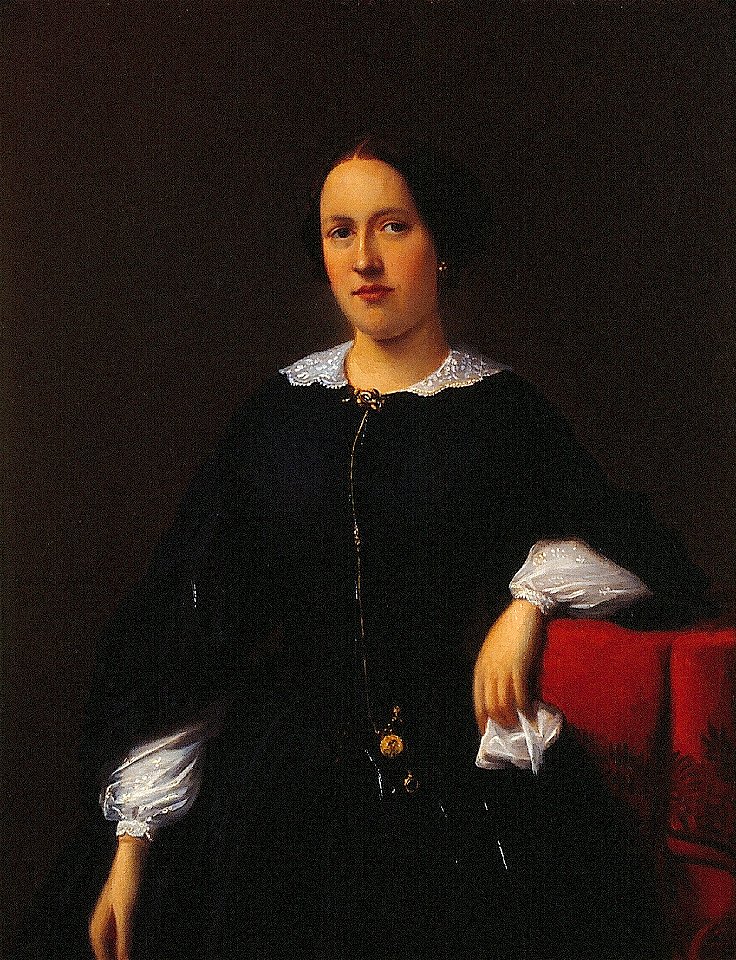 L. de (1777) Koningh - Portret van een vrouw - C1867 - Cultural Heritage Agency of the Netherlands Art Collection