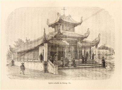 L.Girod-Dix Ans de Haut-Tonkin-1899-église de Hoàng-Xà