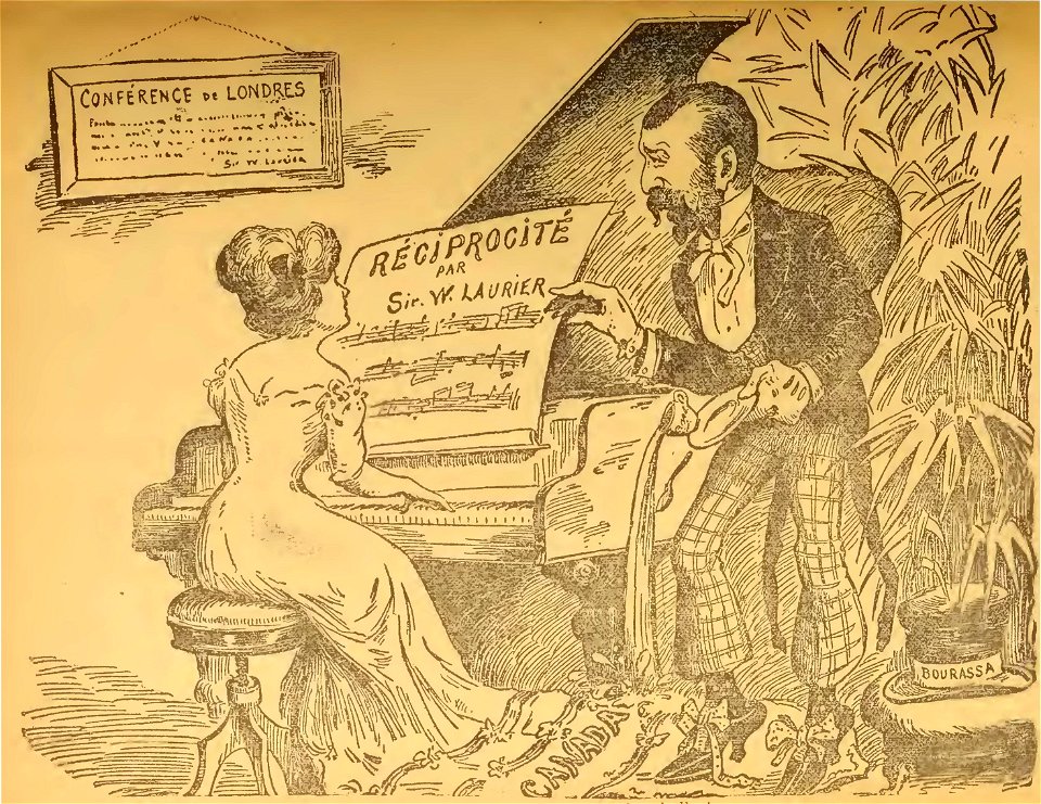 L'œil ouvert ! - Bourassa et l'Anti-Laurierisme, 1911, illust 02
