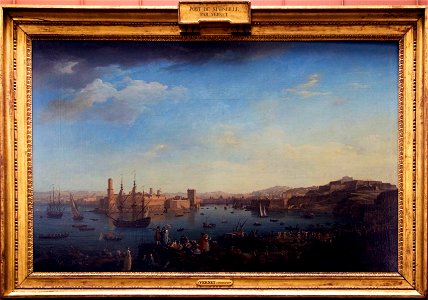 L'entrée du port de Marseille