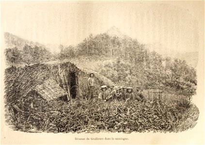L.Girod-Dix Ans de Haut-Tonkin-1899-bivouac de tirailleurs