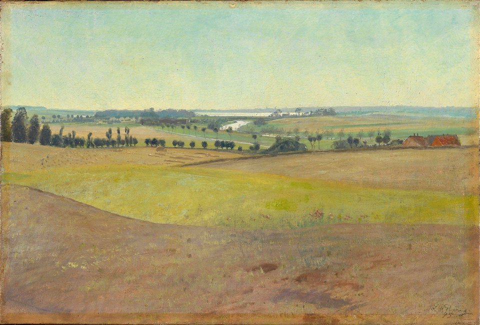 L.A. Ring - Dansk sommerlandskap - NG.M.04389 - National Museum of Art, Architecture and Design