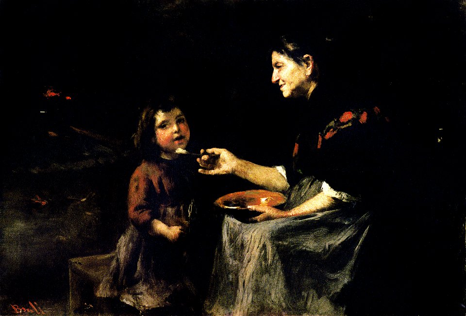 La abuelita - Joan Brull i Vinyoles (1863-1912)