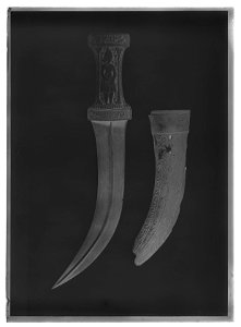 Jambyiah, arabisk typ - Livrustkammaren - 452-negative