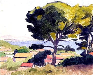 L'Estaque Albert Marquet (1918)