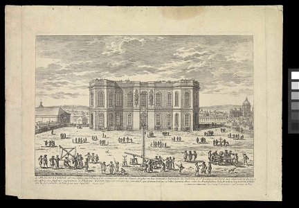 L'Observatorie est un Edifice que le Roy a Fait Commener Environ L'annee 1667, Sur un Lieu Eminent a L'extremite du Saubourg de St Jacues - RMG PT3502