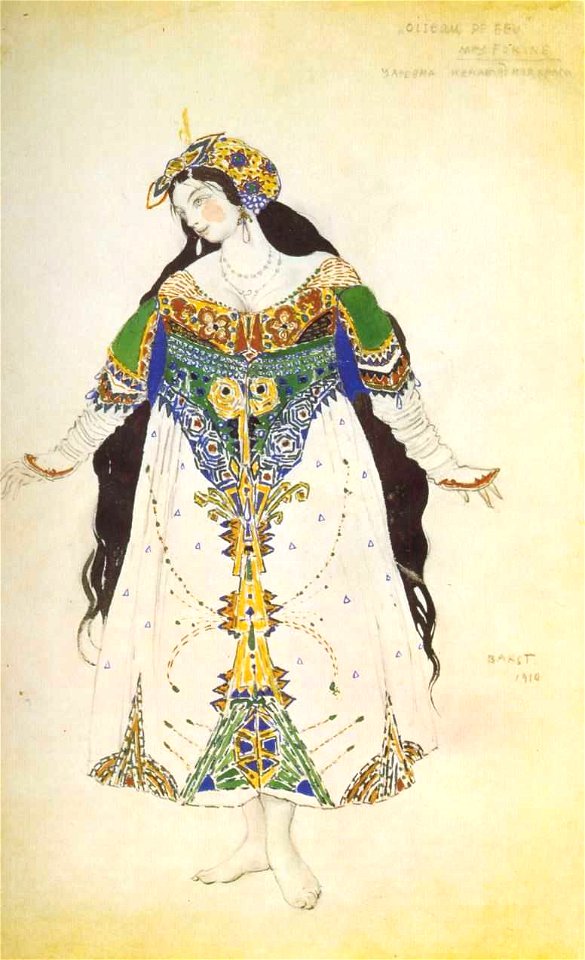 L'Oiseau de feu (Bakst) 01