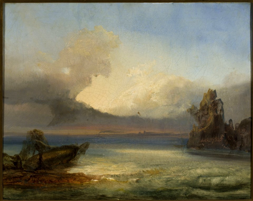 James Baker Pyne - Marine landscape - M.Ob.512 MNW - National Museum in Warsaw