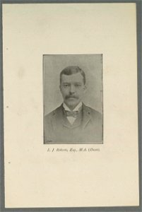 L. J. Roberts, Esq., M.A. (Oxon) (5236459)